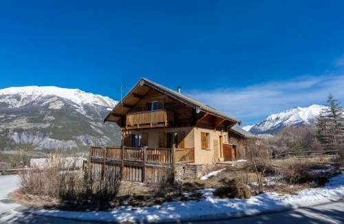 Enchastrayes Ski Chalet | Parenthèse Alpine - Poêle à bois - Calme - Parking