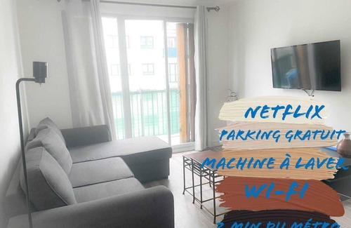 Saint-Fargeau Apartment | Paris : Charmant 2 Pièces Idéalement Placé
