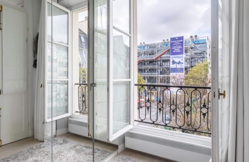 Saint-Merri Apartment | Paris Monamour-Windows, views, and elegant décor in the heart of Paris!