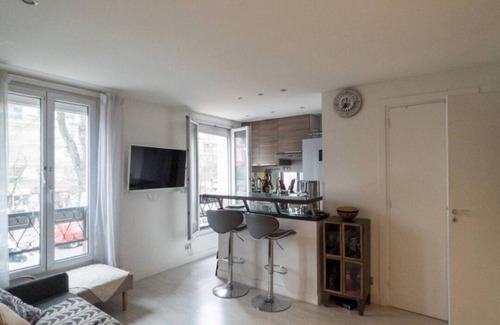 Charonne Apartment | Paris20 2 rooms terrace+parking February25 Civil lease or mobility from 1to11 months