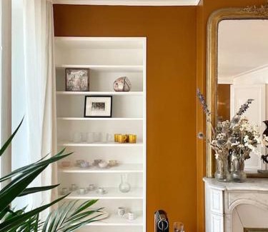 Quartier de Rochechouart Apartment | ParisHome! Double Balcony, Art & Designer Touches