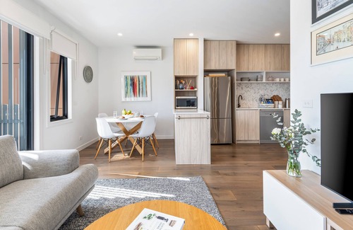 Caulfield North Apartment | Park Life: Elegant & Sun-Filled 2-Bed 2-Bath Home