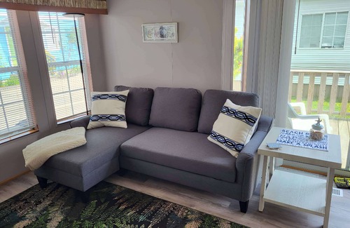 Birch Bay House | Park Model by creek and across street from beach.