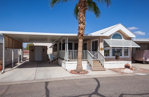 Yuma House | Park Model Home with an Arizona Bonus Room, Fully Furnished
