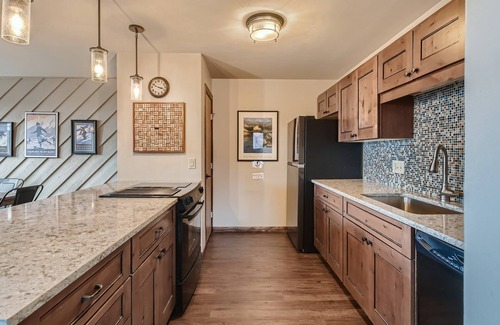 Historic District Condo | Park Place Peak 9 Condo: Ski In, Stroll To Shuttle
