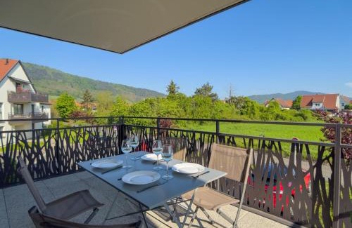 Chatenois Apartment | Parking privé - Accès PMR - Terrasse vue châteaux - 2 lits