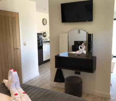 Askam-in-Furness Apartment | Parkknott Retreat Luxury Lodge with Private Hot Tub