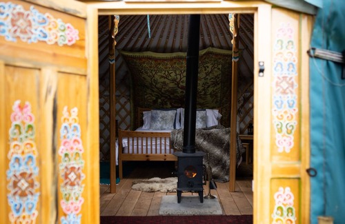 Pentrefelin House | Pass the Keys | Yurt from the Madding Crowd - Unique Glamping break