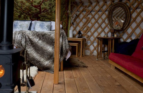 Pentrefelin House | Pass the Keys | Yurt from the Madding Crowd - Unique Glamping break