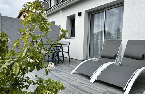 Saint-Prix Apartment | " Passy" Duplex Design Calme Jardin vue sur Paris