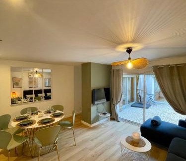 Saint Jean Station District Villa | Patio - 2min gare - Local velos motos - clim