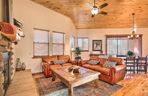 Torreon House | Patio, Deck and Grill Spacious Show Low Home!