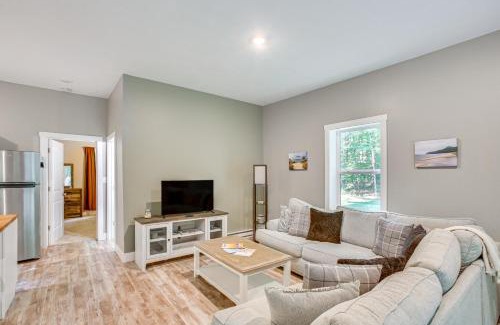 Lake Ann House | Patio, Grill and Fire Pit Traverse City Home