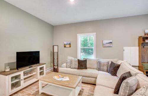 Lake Ann House | Patio, Grill and Fire Pit Traverse City Home