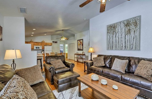 Sedona House | Patio & Mtn Views: Tranquil Sedona Gem