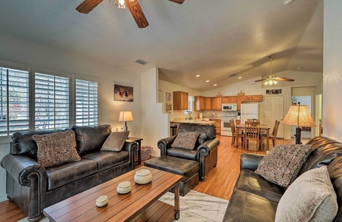 Sedona House | Patio & Mtn Views: Tranquil Sedona Gem