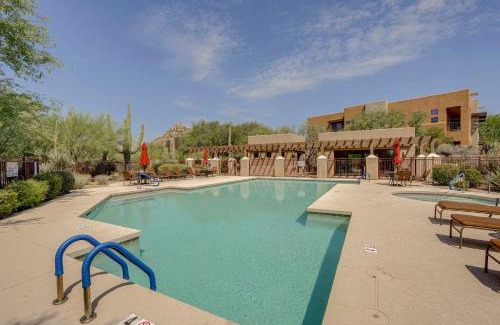 Troon North Apartment | Patios and Mountain Views at Modern Scottsdale Condo