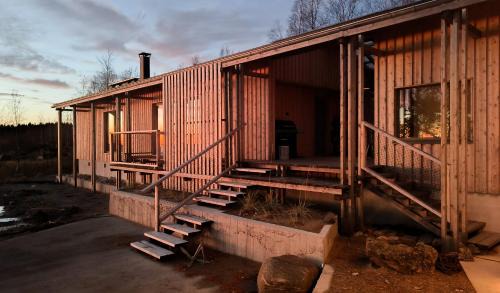 Ii Ski Chalet | Pauha - Aurora Nights at the Seaside Cabin
