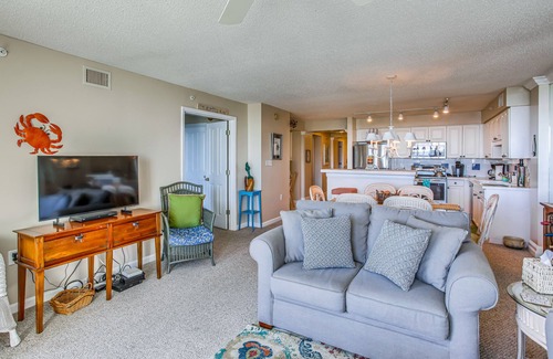 Litchfield by the Sea Condo | Pawleys Island Condo - Balcony, Pool & Ocean Views