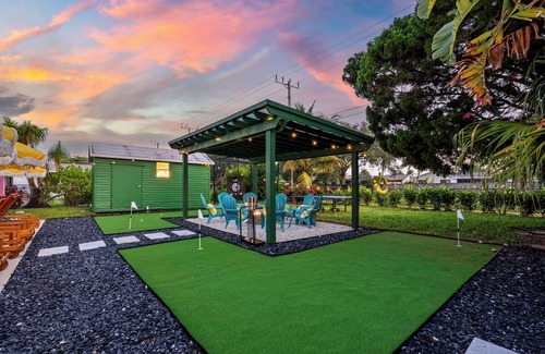 Hunt Club House | PBG Retreat w/Pool, Mini Golf, Fire Pit, Game Room!