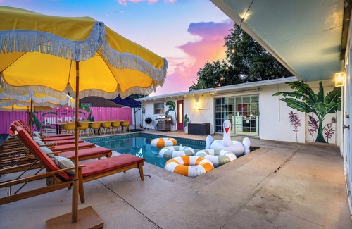 Hunt Club House | PBG Retreat w/Pool, Mini Golf, Fire Pit, Game Room!