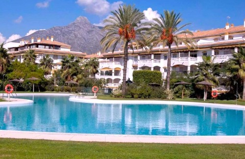 Marbella Apartment | Peaceful Apartment in Marbella with Veranda