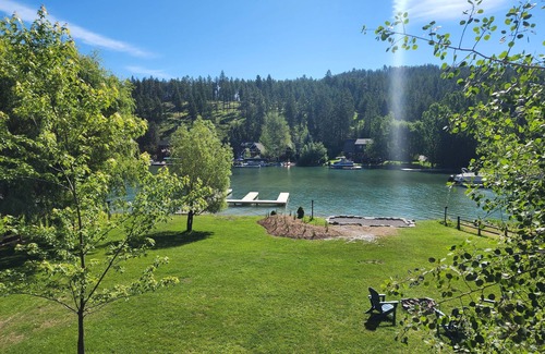 Lakeside House | Peaceful Bay property on Flathead Lake!