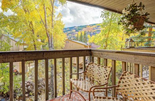 Vail House | Peaceful creek view from the deck! Walk to Shuttle