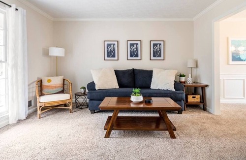 Mableton House | Peaceful Curated 4bd Home Near Battery, Lockheed, Piedmont Park & Trails