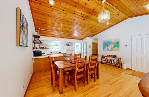 Little River House | Peaceful, dog-friendly home among the redwoods with beautiful garden