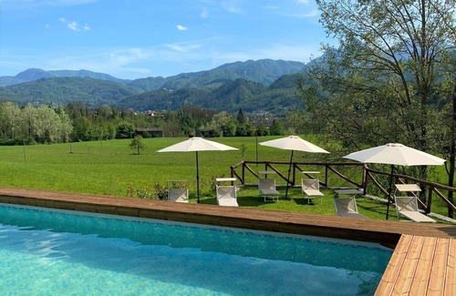 Castiglione di Garfagnana Villa | Peaceful farmhouse with private pool, amazing mountain views, Boules , WIFI