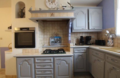 Fermanville Cottage | Peaceful house in Fermanville: Garden, terrace, pets allowed
