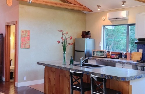 Denman Island House | Peaceful Island-style garden filled acreage
