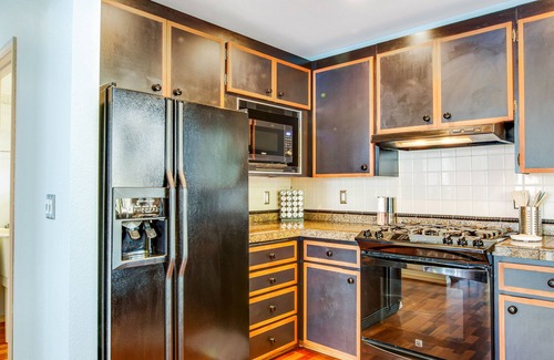 Bonney Lake House | Peaceful lakefront home with firepit, hot tub, pool table, dock, balcony, & deck
