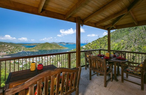 Estate Carolina Cottage | Peaceful, luxury villa with breathtaking views of Coral Bay and the BVIs