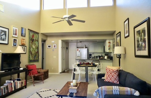 Downtown Palm Springs Condo | Peaceful Moroccan Retreat Steps from Downtown