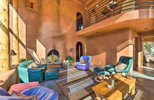 Cleveland House | Peaceful New Mexico Retreat with Panoramic Mtn Views
