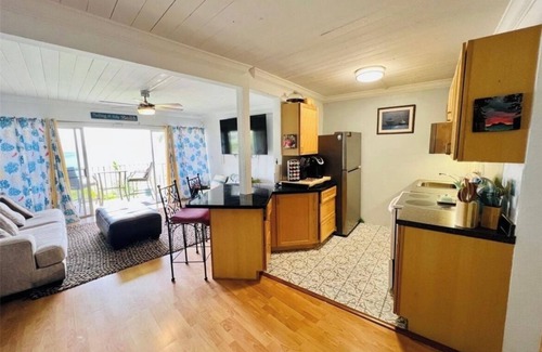Maili Condo | Peaceful, oceanfront,1-bedroom condo with AC, WiFi, on the west coast of Oahu.