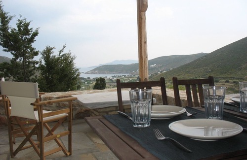 Patmos Apartment | Peaceful Quiet Patmos Studio With Breathtaking View