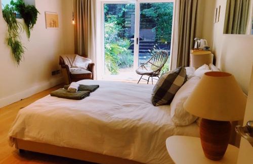 Falmouth Bed & Breakfast | Peaceful Scandi Garden room