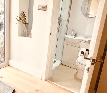 Falmouth Bed & Breakfast | Peaceful Scandi Garden room