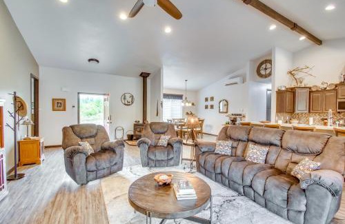 Shelton House | Peaceful Shelton Home with Spacious Yard and Fire Pit!