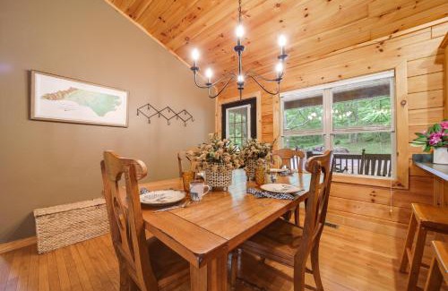 Waynesville House | Peaceful Smoky Mountain Cabin with Deck and Fire Pit!