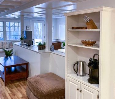 Freeport Apartment | Peaceful Waterfront Apt with Deck, 22 Mi to Portland