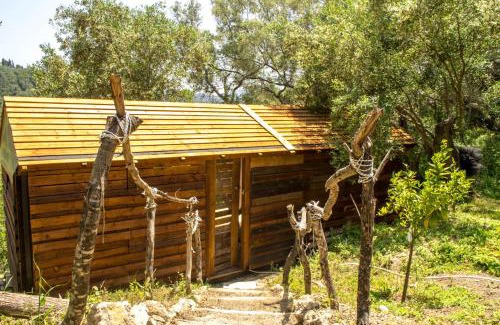 Pelekas Cabin | Pelekas Olive Grove Oasis Room No4