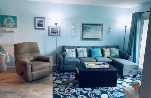 Crescent Beach Condo | Pelican Inlet A104 Charming Condo Near Crescent Beach & Matanzas River