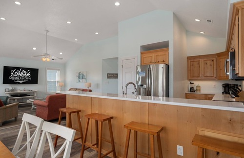 Nags Head House | Pelican View: Semi-oceanfront, ocean views, private pool & hot tub and elevator