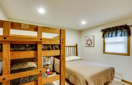 Belleville House | Pennsylvania Cabin Hideaway Hot Tub and Deck!