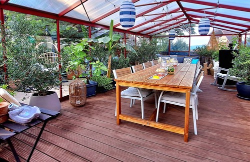 Hoechenschwand Apartment | Pension Linde - Room '14' with Shared Terrace, Shared Garden and Wi-Fi