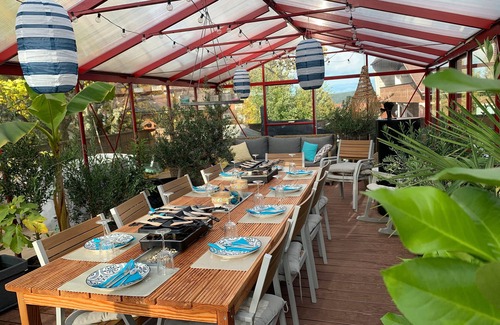 Hoechenschwand Apartment | Pension Linde - Room '14' with Shared Terrace, Shared Garden and Wi-Fi